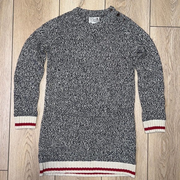 Girls Roots Cabin Knit Dress - Picture 1 of 4